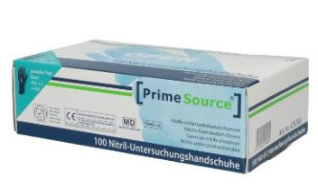 PrimeSource  Nitril-Handschuhe, puderfrei, 100er Box Größe L