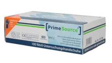 PrimeSource  Nitril-Handschuhe, puderfrei, 100er Box Größe XL