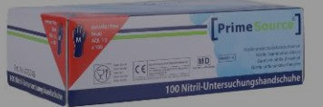 PrimeSource  Nitril-Handschuhe, puderfrei, 100er Box Größe M