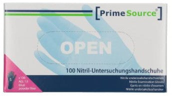 PrimeSource  Nitril-Handschuhe, puderfrei, 100er Box Größe S